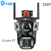 Wifi Camera, 3 Lense camera, 360 camera, audio two way wifi camera,